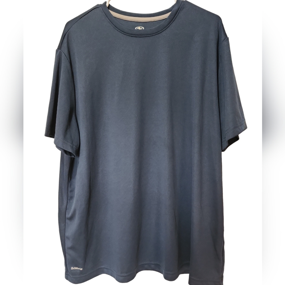NWOT Athletic works 2XL men dry Works navy blue